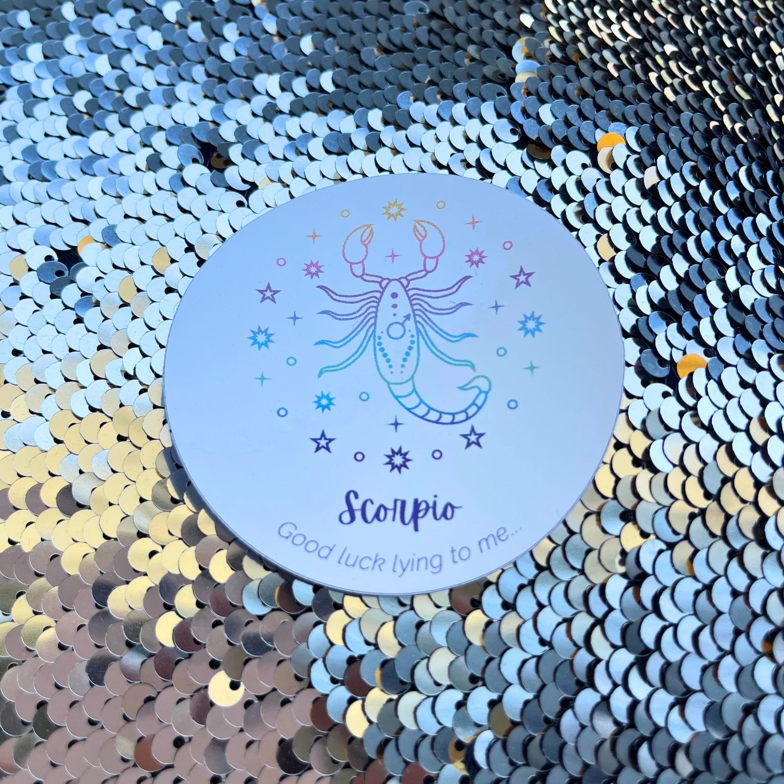 Scorpio Zodiac Sign Sticker